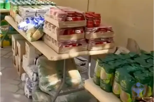 150 продуктовых наборов в честь праздника Рош а-Шана